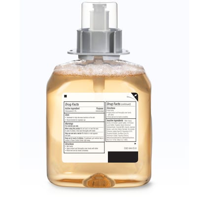 GOJO Premium Antibacterial Foaming Hand Soap Refill for TFX Dispenser, Fresh Fruit Scent, 1200 ml, 2/Carton (5362-02)