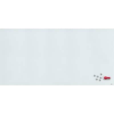 Lorell Magnetic Glass Dry-Erase Board, 8 x 4 (LLR55661)
