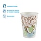 Dixie PerfecTouch Insulated Paper Hot Cup, 12 Oz., Coffee Haze, 160/Pack (5342CDSBP)