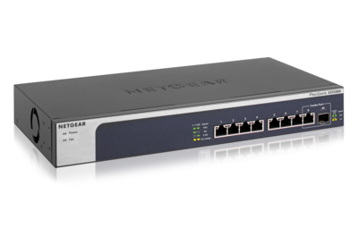 Netgear 8-Port Gigabit Ethernet Unmanaged Switch, Blue (XS508M-100NAS)