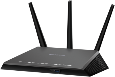 Netgear Nighthawk AC Dual Band MU-MIMO Gaming Router, Black (R7000P-100NAS)