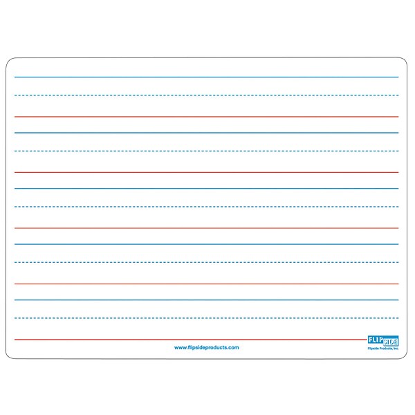 Flipside Double-Sided Magnetic Dry-Erase Whiteboard, 9 x 12 (FLP10076)