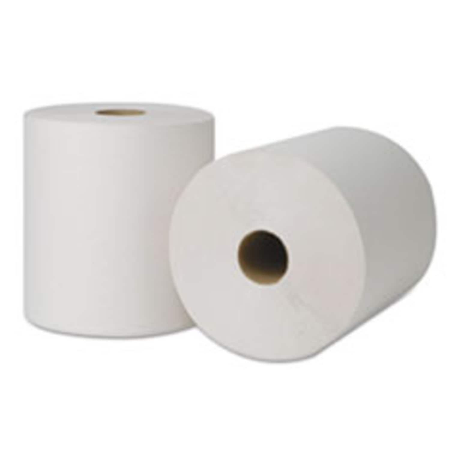 Tork H80 Hardwound Paper Towels, 1-ply, 800 ft./Roll, 6 Rolls/Carton (TRK8031400)