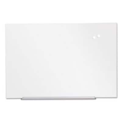 Universal Frameless Magnetic Glass Marker Board (UNV43204)