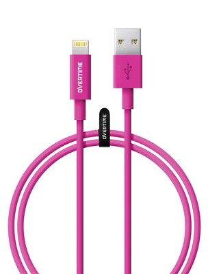 Delton Lightning USB Cable for Universal, Pink (DACDAIP5PNK)