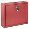 AdirOffice Locking Steel Suggestion Box, Red (631-03-RED)