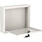 Adiroffice Steel Multi Purpose Large Size Suggestion Drop Box, White (631-03-WHI)