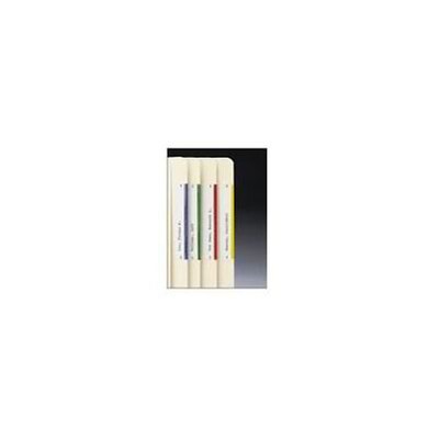 See-Thru Colored Edge Label Protectors, Red
