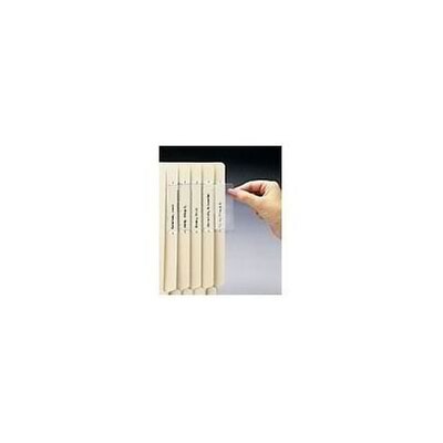 See-Thru Full Color Label Protectors, Clear