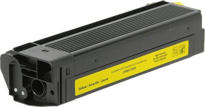Quill Brand® Remanufactured Yellow High Yield Toner Cartridge Replacement for Oki C5500/C5650/C5800 (43324401/43381901)
