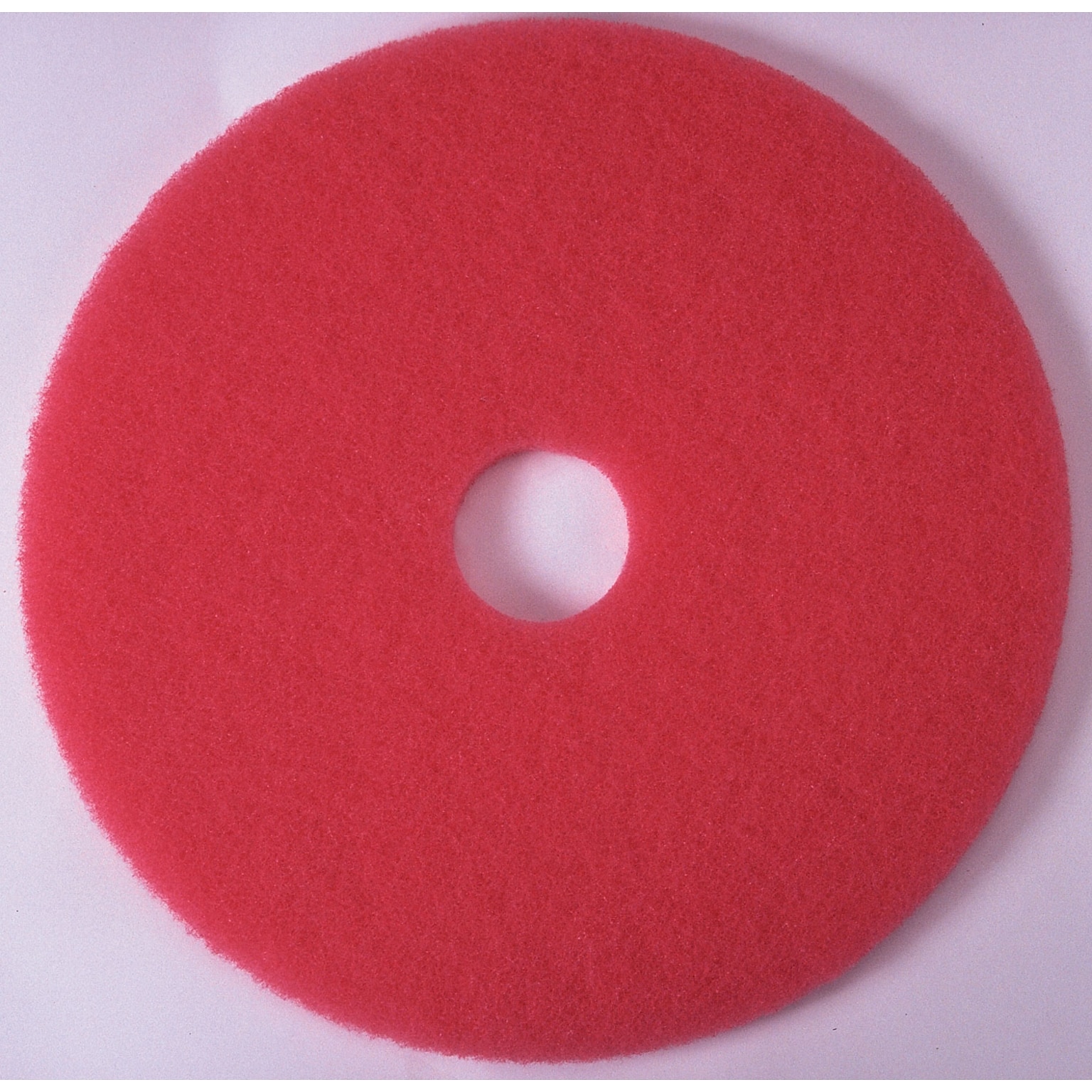 Premier Buffing Floor Machine Pad; Red, 13, 5/Case