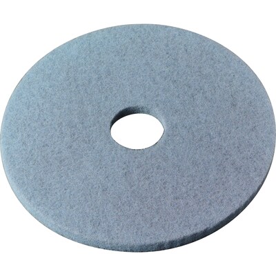 Premier Scrubbing Floor Machine Pad; Blue, 14, 5/Case