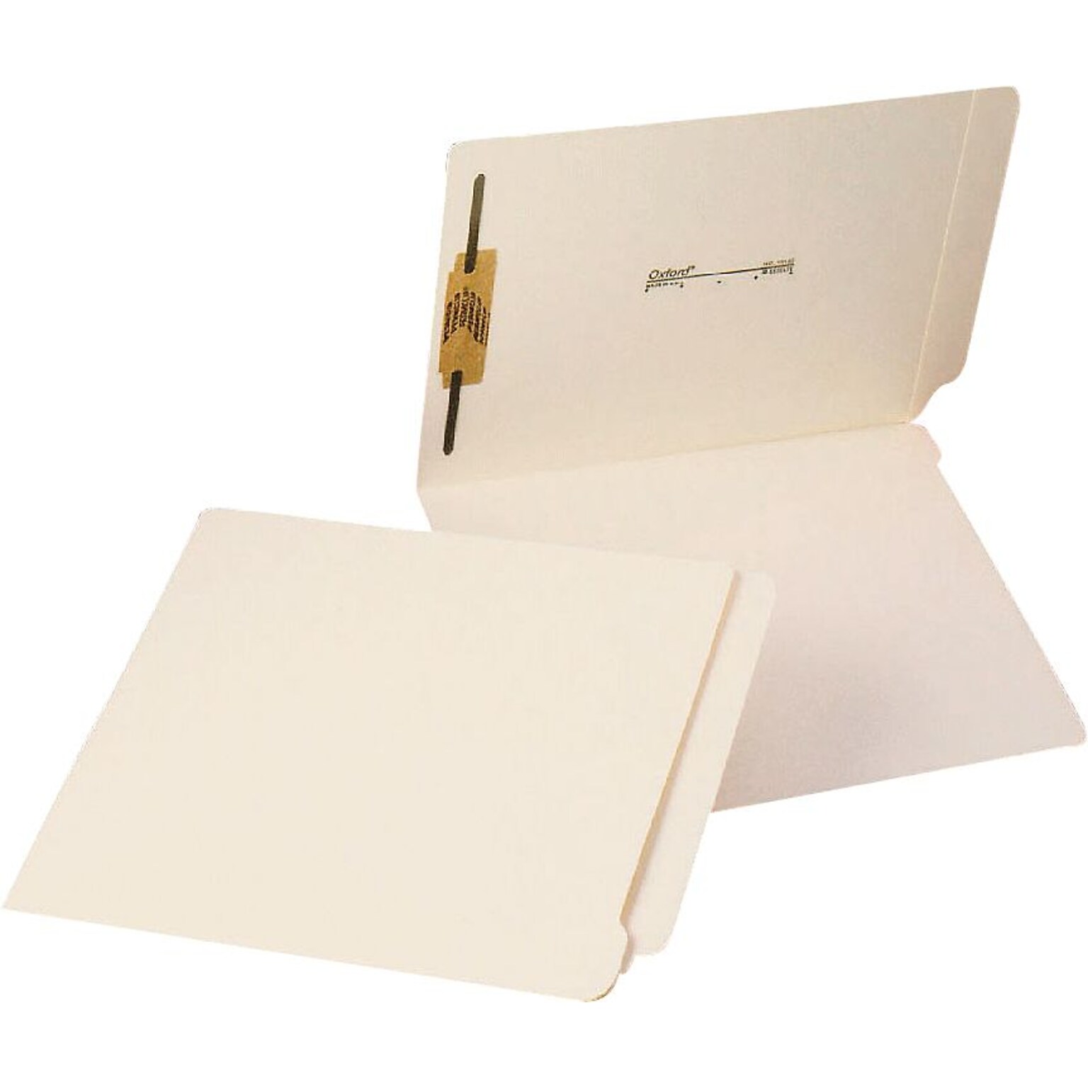 Pendaflex® Manila Laminated End-Tab Folders with 1 Fastener, Letter Size, 50/Bx (13140)