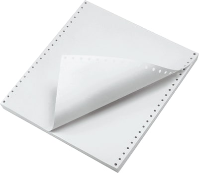 Quill Brand® 20-lb. Bond Continuous Form Paper, 9-1/2x11, 1000/Ctn.