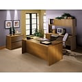 HON® 10700 Series Office Suite in Mahogany,L Workstation Left Return, Order Right Desk