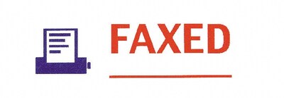 Xstamper® 2-Color Title Stamps, FAXED