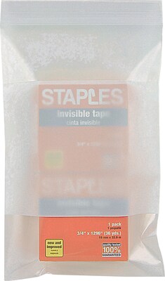 5 x 8 Reclosable Poly Bags, 4 Mil, Clear, 1000/Carton (3995A)
