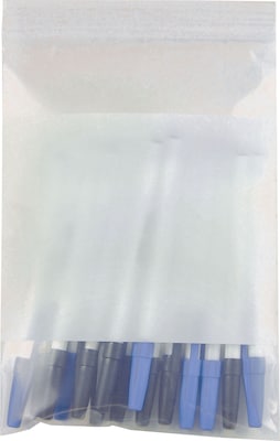 6 x 9 Reclosable Poly Bags, 4 Mil, Clear, 1000/Carton (4000A)