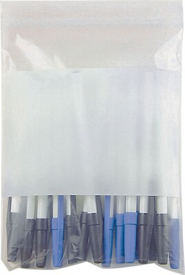 6W x 8L Reclosable Poly Bag, 2.0 Mil, 1000/Carton (3962A)