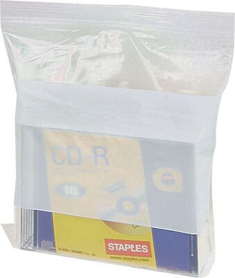 8 x 10 Reclosable Poly Bags, 2 Mil, Clear, 1000/Carton (PB3973)