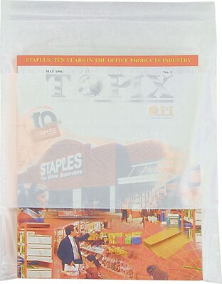 82 x 100 Layflat Poly Bags, Bags on a Roll, 3 Mil, Clear, 1000/Carton (PB3977)
