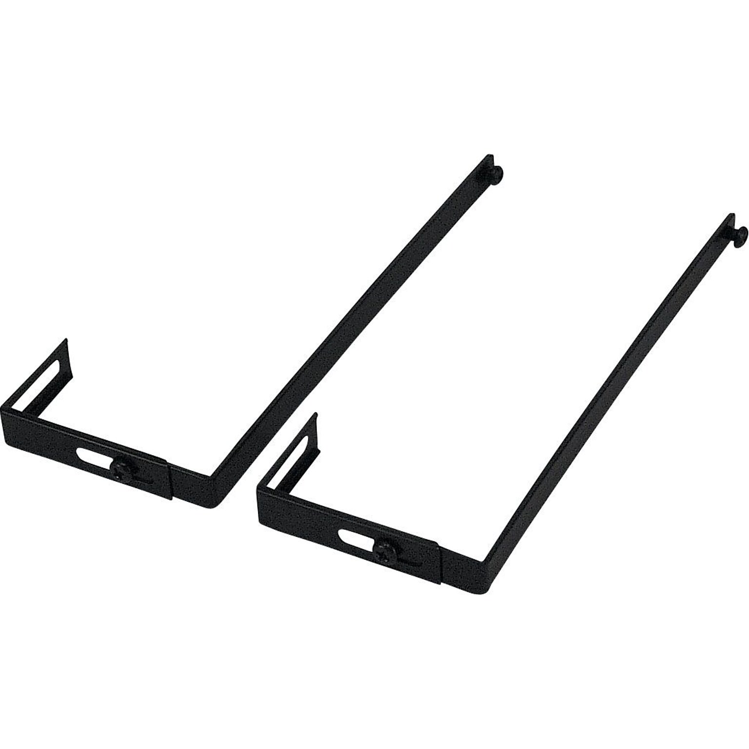 Officemate Metal Partition/Wall File Hangers, Black (21460)