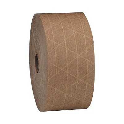 Economy Grade Paper Packing Tape, 5.8 Mil, 2.8 x 375 yds., Brown, 8/Carton (T906235)