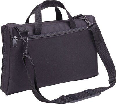 Quartet® Portable ideaShare® Carrying Case, Custom Compartments, Zipper, Black