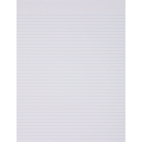 Ampad® Evidence®, 8-1/2 x 11, White, Glue-Top Writing Pad, Narrow Ruled, Dozen (21-118)
