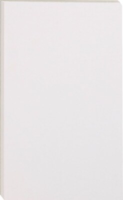 Glue-Top Scratch Pads, 3x 5, White