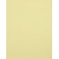 Glue-Top Writing Pads, 8-1/2 x 11", Wide Rule, Canary