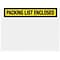 SI Products Packing List Envelopes, 7 x 5.5, Yellow Panel Face, Packing List Enclosed, 1000/Case