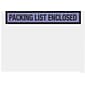SI Products Packing List Envelopes, 7" x 5.5", Blue Panel Face, "Packing List Enclosed", 1000/Case (PL458)