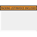 Packing List Envelopes, 4-1/2 x 5-1/2, Orange Panel Face Packing List/Invoice Enclosed, 1000/Case