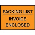 Packing List Envelopes, 4-1/2 x 5-1/2, Orange Full Face Packing List/Invoice Enclosed, 1000/Case