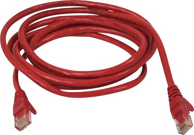 Belkin® 7 RJ45 FastCAT™ 5E Patch Cable, Red