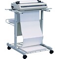 MooreCo 3-Shelf Metal Printer Stand, Light Gray (21701)