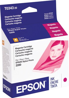 Epson T034 Magenta Standard Yield Ink Cartridge