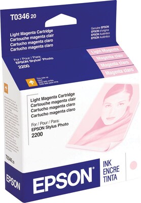 Epson T34 Light Magenta Standard Yield Ink Cartridge