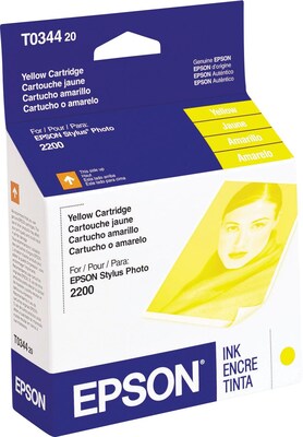 Epson T034 Yellow Standard Yield Ink Cartridge
