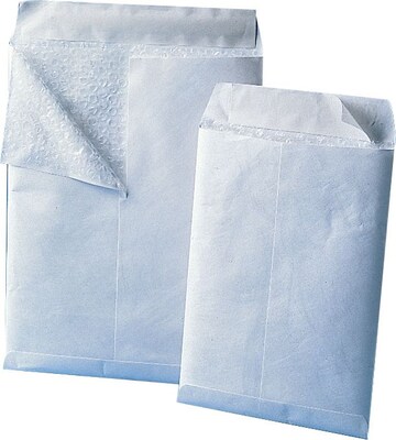 Quality Park Tyvek® Self-Seal Air Bubble Mailers, Side Seam, White, 6 1/2W x 9 1/2L, 25/Bx