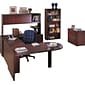 HON® 10700 Series Office Suite in Mahogany, Stack-on Storage Unit for 60" Credenza