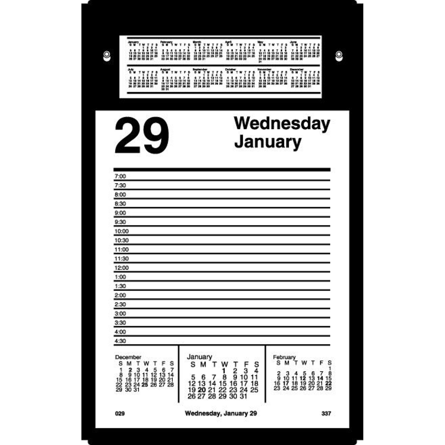 AT-A-GLANCE® Pad-Style Calendar Base