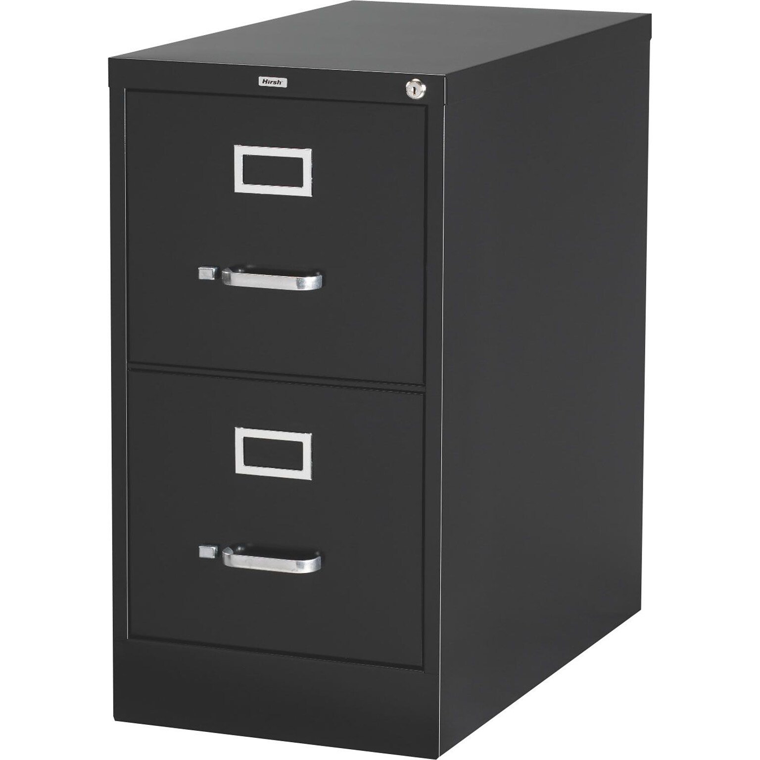 Alera 25 Deep Vertical File Cabinet, Letter, 2-Drawer, Black (14410)