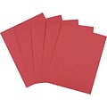 Brights 24 lb. Colored Paper, Red