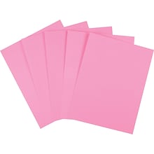 Staples® Brights Multipurpose Paper, 24 lbs., 8.5 x 11, Pink, 500/Ream (20106)