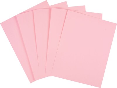 Pastel Colored Copy Paper, 8-1/2x11, Pink