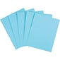 Quill Brand® Card Stock, 8 1/2" x 11", Blue, 250/Pack