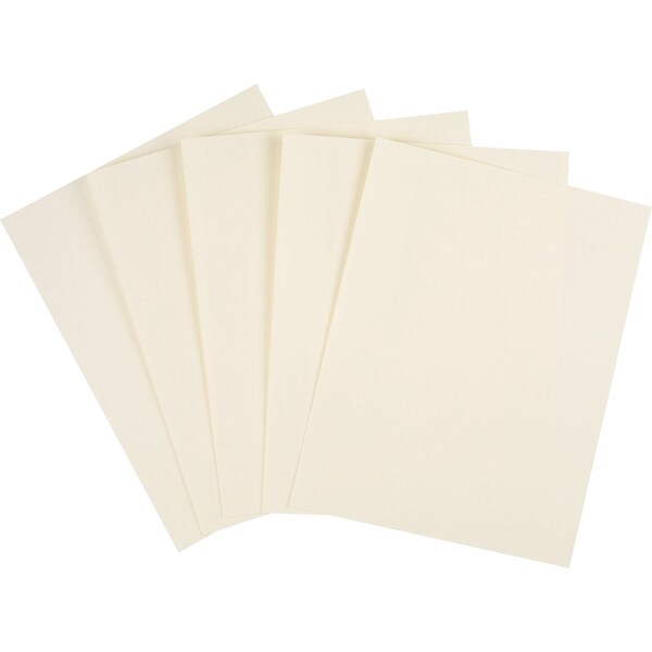 Exact Index 110 lb. Cardstock Paper, 8.5 x 11, Ivory, 250 Sheets/Pack  (49581)