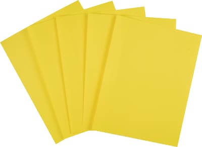 Staples® Brights Multipurpose Paper, 24 lbs., 8.5 x 11, Yellow, 500/Ream (20102)